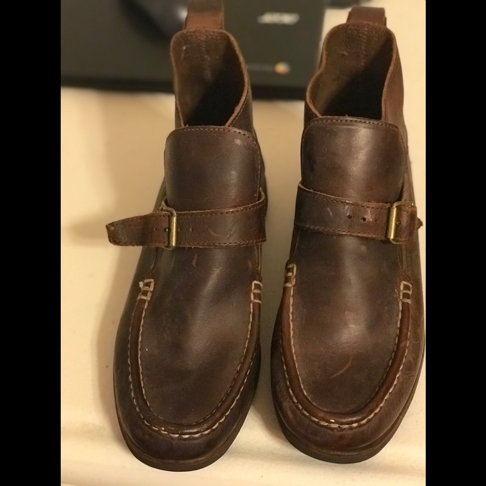 Vintage Ralph Lauren Polo Ankle Boots, Size 9